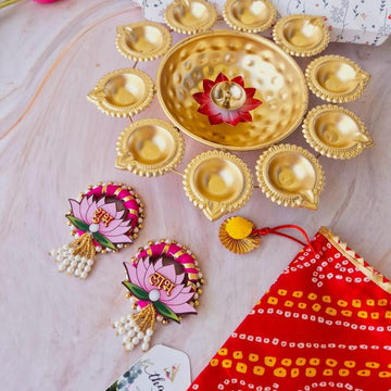 Deepak Urli Gift Set